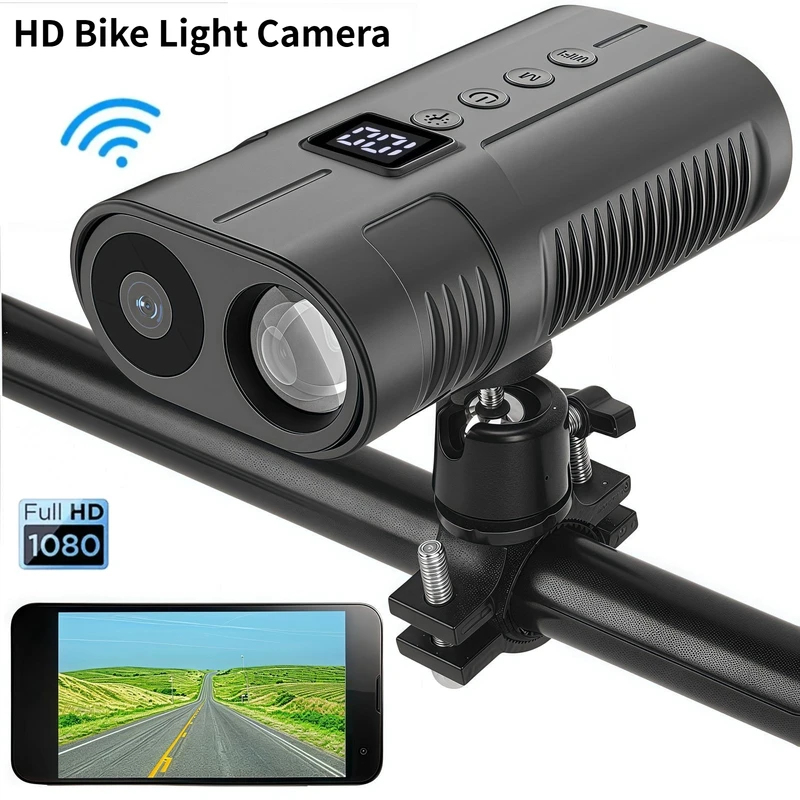 Outdoor Powersports - New 1080P Riding Sports Camera Headlight