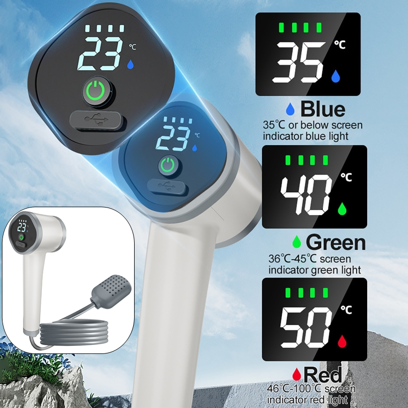 Outdoor Power House - Outdoor Garden Wireless Shower Battery-powered Rechargeable