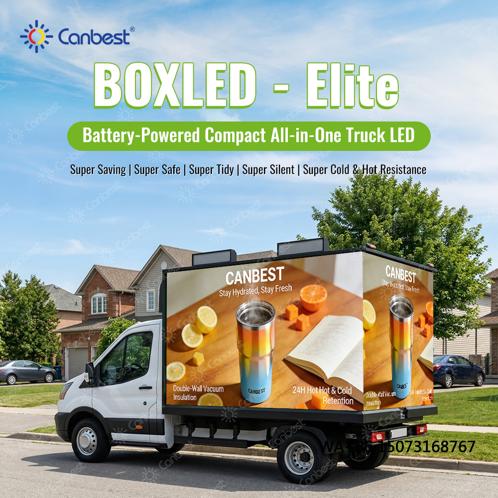Outdoor Power Board Box - Canbest P4 10 Foot Mobile Led