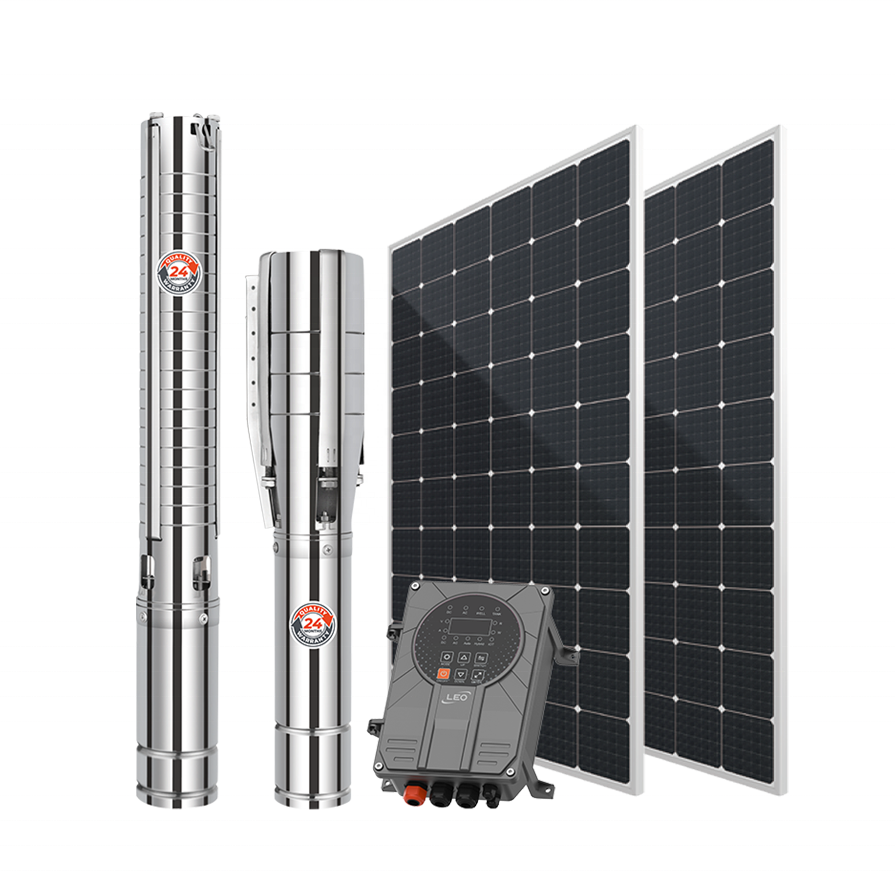 Water Pump Submersible - LEO LPY Solar 4inch 3HP 15m3/h
