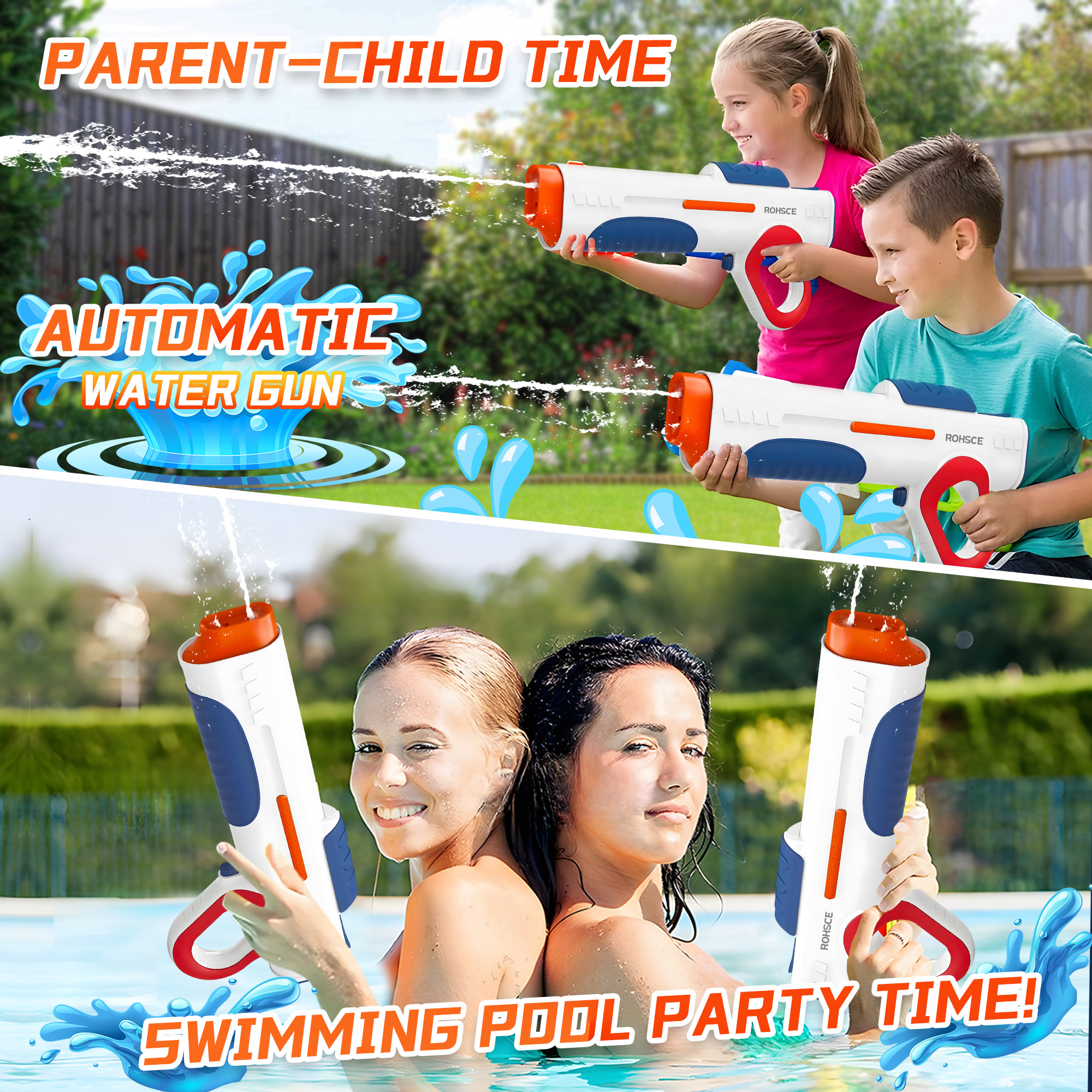 Outdoor Powersports - Electric Water Gun Most Powerful Automatic