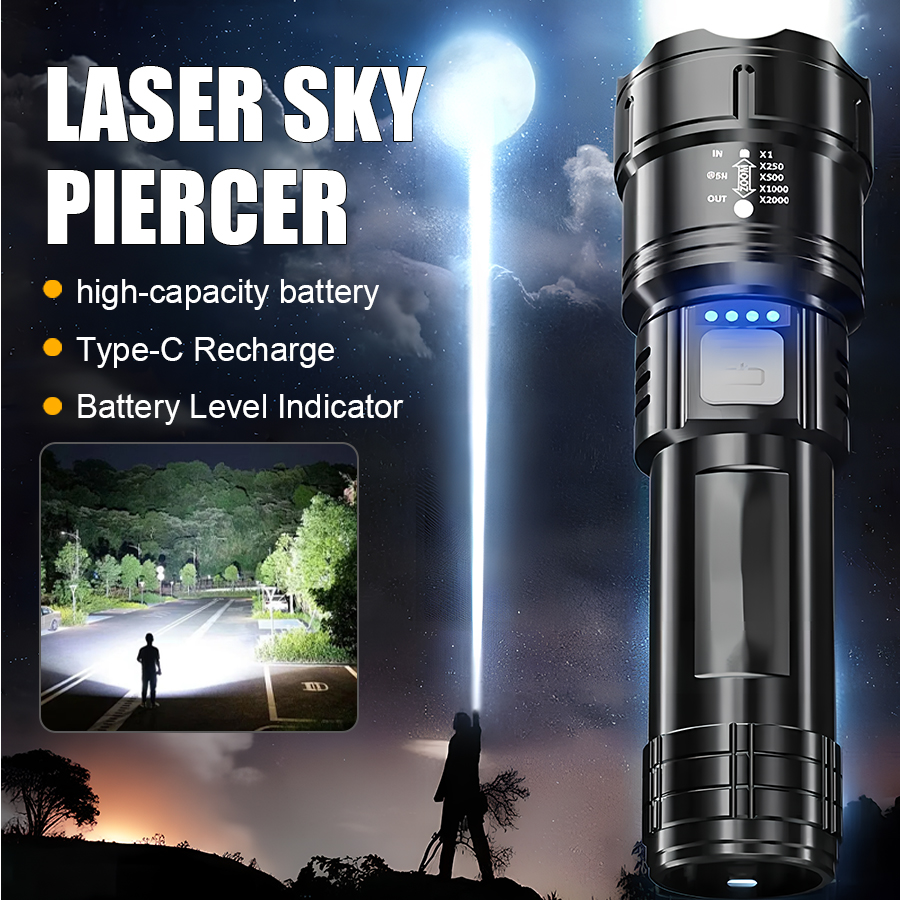 Outdoor Power For Camping - High Power P50 LED Flashlight USB