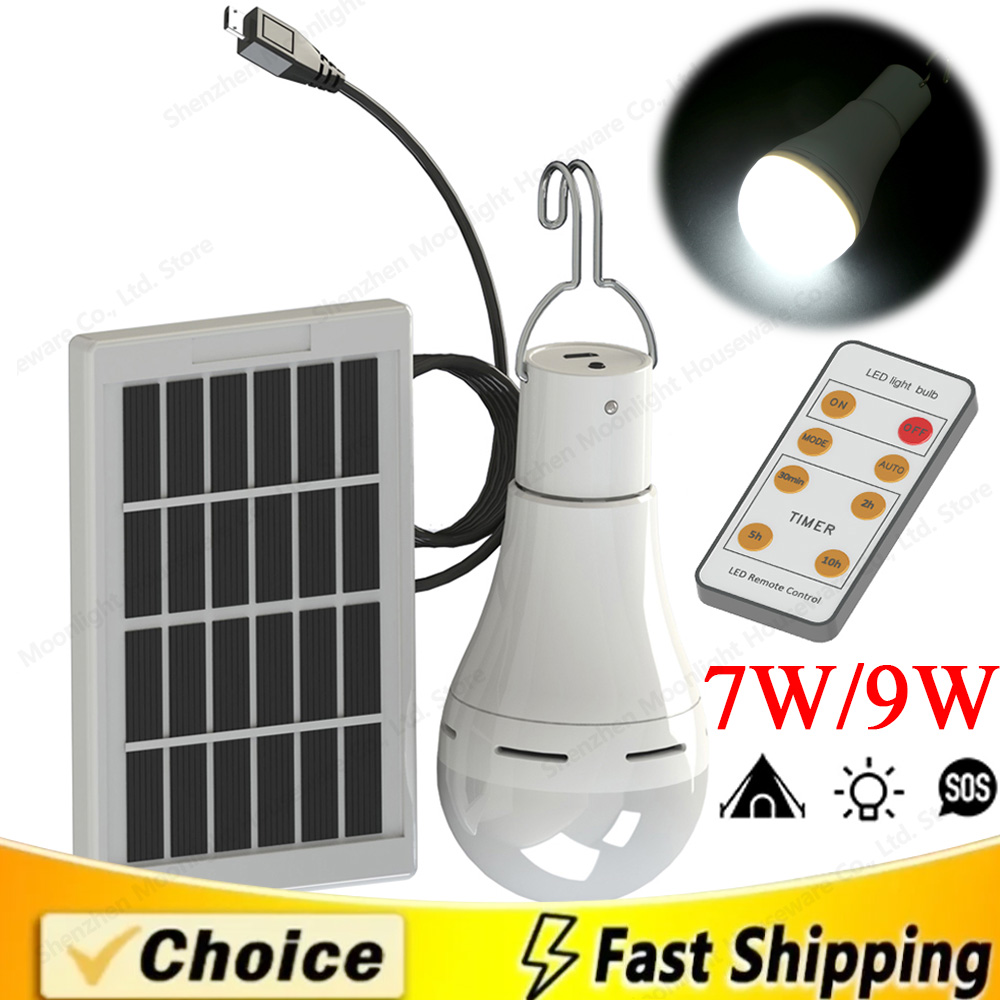 Outdoor Power House - LED Solar Bulb Light Waterproof Outdoor
