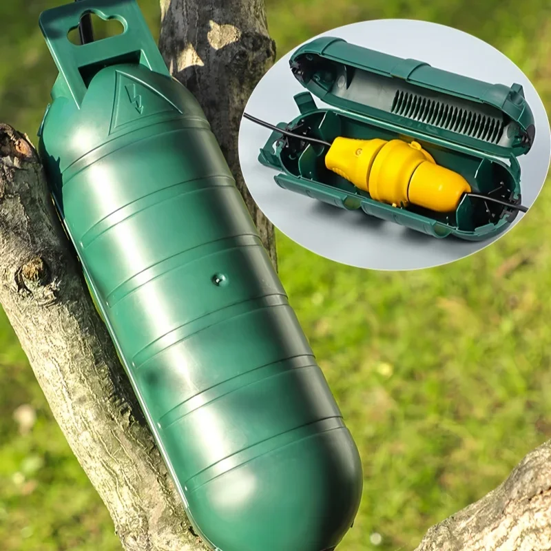 Outdoor Power Extension Cord - Outdoor Extension Cord Safety Cover with