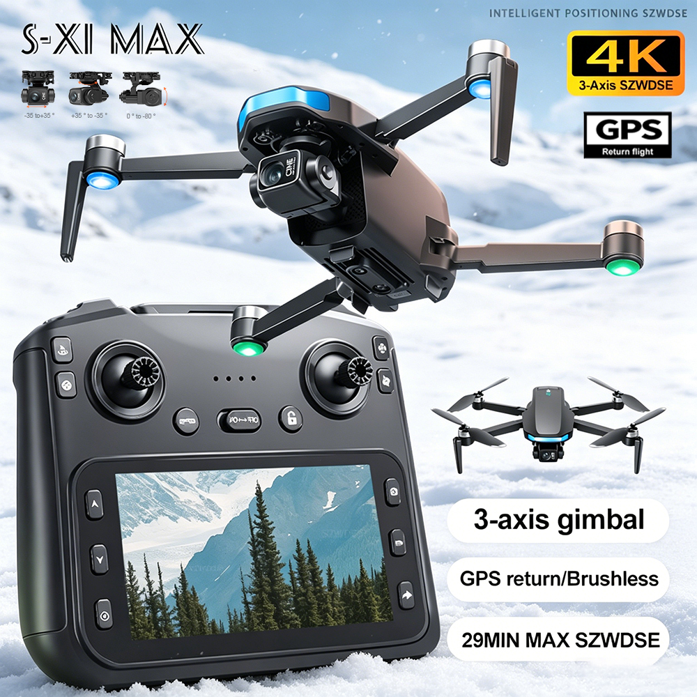 Outdoor Power Box - New S-X1 MAX Drone GPS 8K