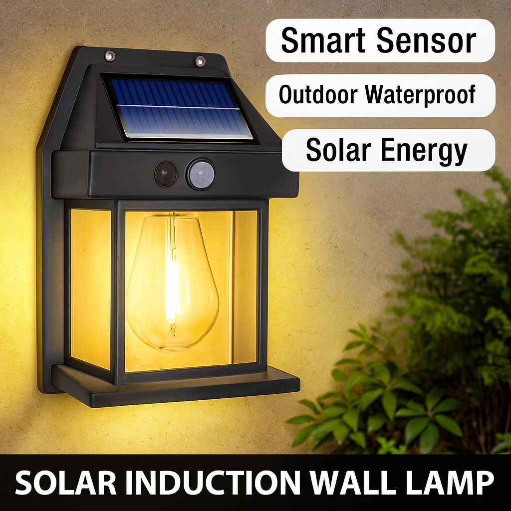 Outdoor Power House - Powerful Solar Wall Light Outdoor Waterproof