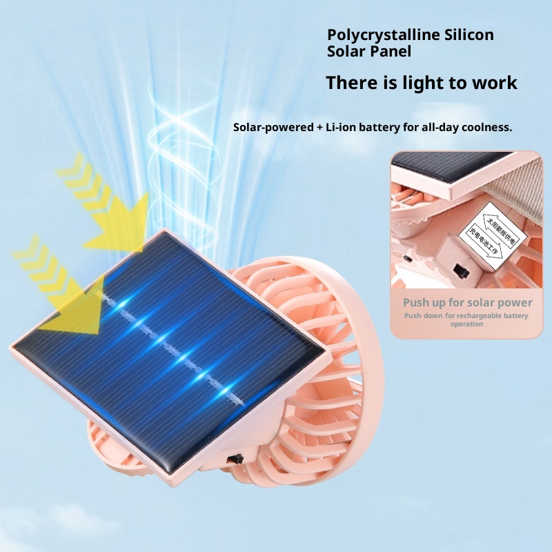 Portable Mini Clip Fan Dual Po - Outdoor Usb Power Supply のレビューと価格