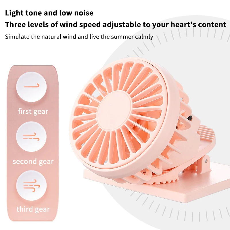 Portable Mini Clip Fan Dual Po - Outdoor Usb Power Supply のレビューと価格