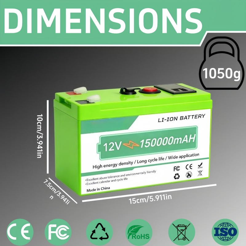 12V 150Ah Lithium Ion Battery  - Ups Power Supply Outdoor のレビューと価格