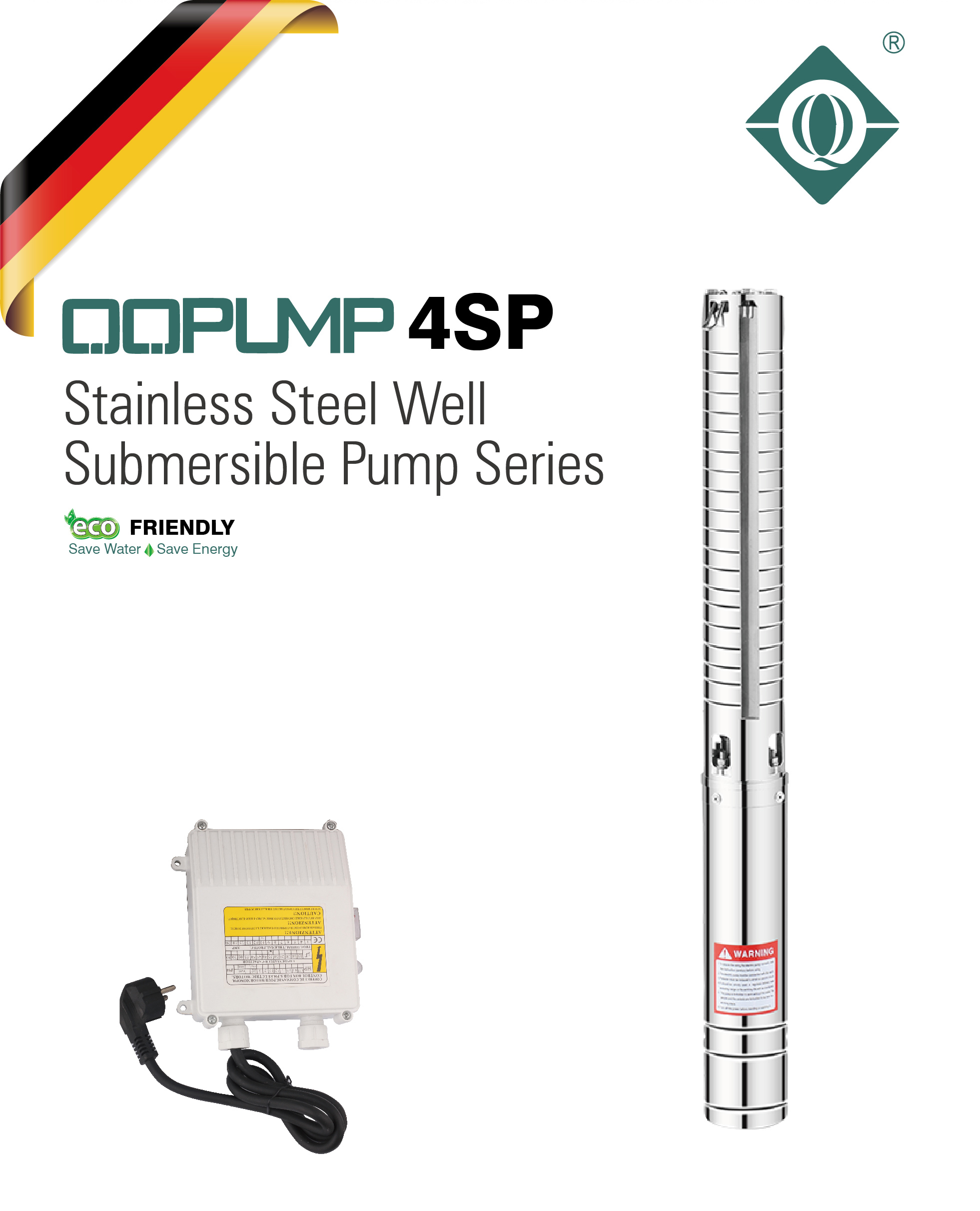 4SPM2/9 0.37KW 0.5HP 304 Stain - Water Pump Submersible のレビューと価格
