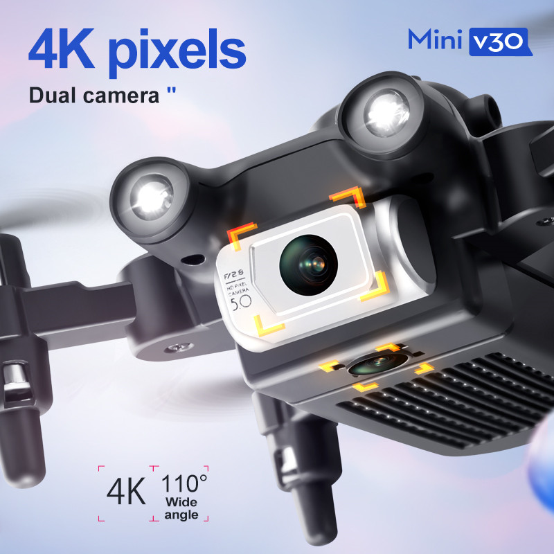 Mini V30 WiFi FPV Drone With 4 - Outdoor Power Box のレビューと価格