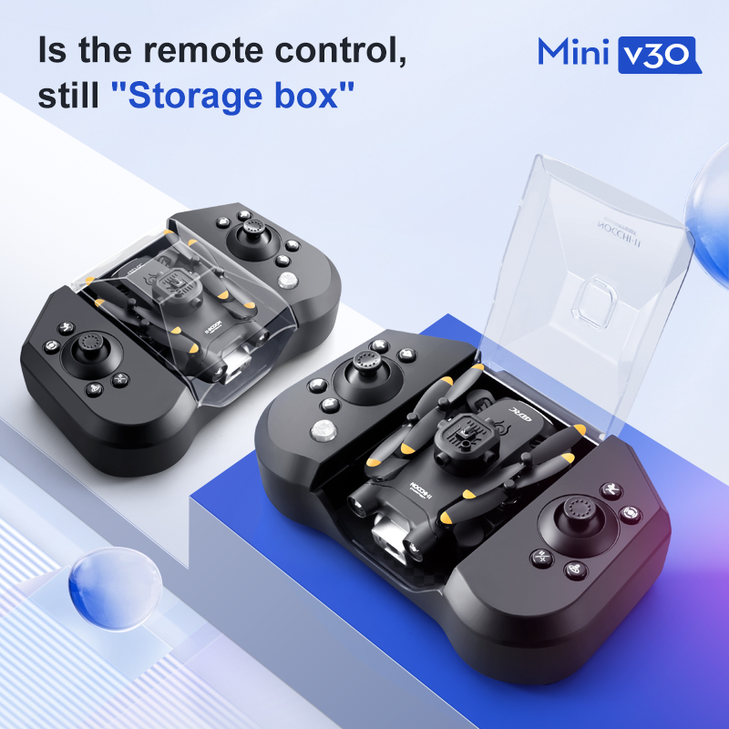 Mini V30 WiFi FPV Drone With 4 - Outdoor Power Box のレビューと価格