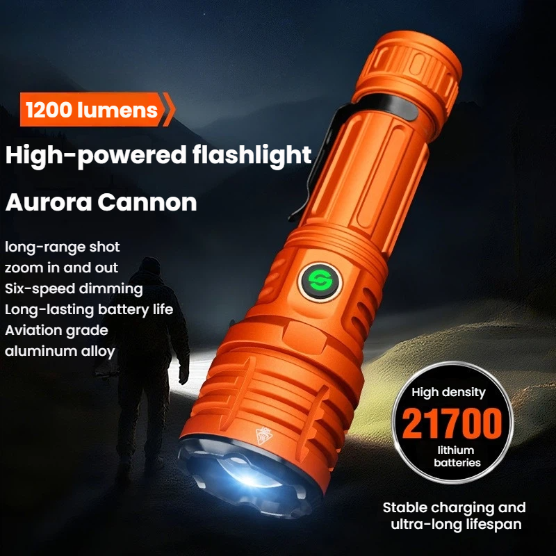Strong Light LED Flashlight Zo - Outdoor Power For Camping のレビューと価格