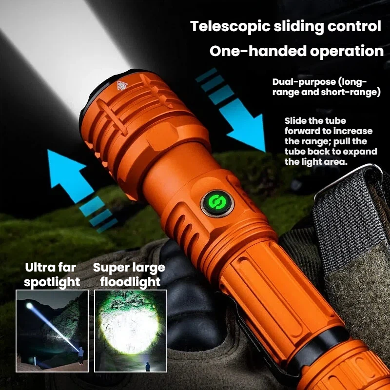 Strong Light LED Flashlight Zo - Outdoor Power For Camping のレビューと価格