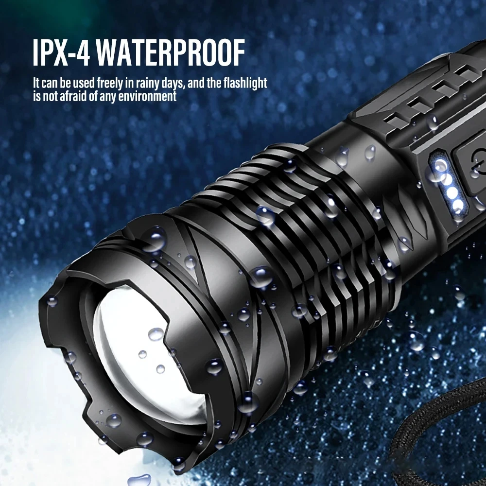 Powerful LED Flashlight Rechar - Outdoor Power For Camping のレビューと価格