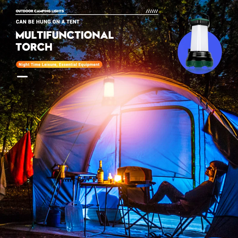 Portable Powerful LED Flashlig - Outdoor Usb Power Bank のレビューと価格