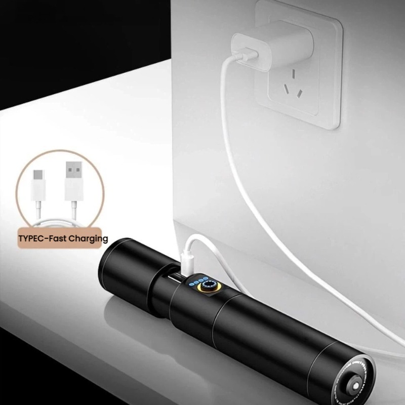 Strong Light LED Flashlight Ty - Outdoor Usb Power Supply のレビューと価格