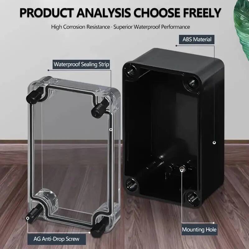 2pcs Transparent Cover Waterpr - Outdoor Power Box のレビューと価格