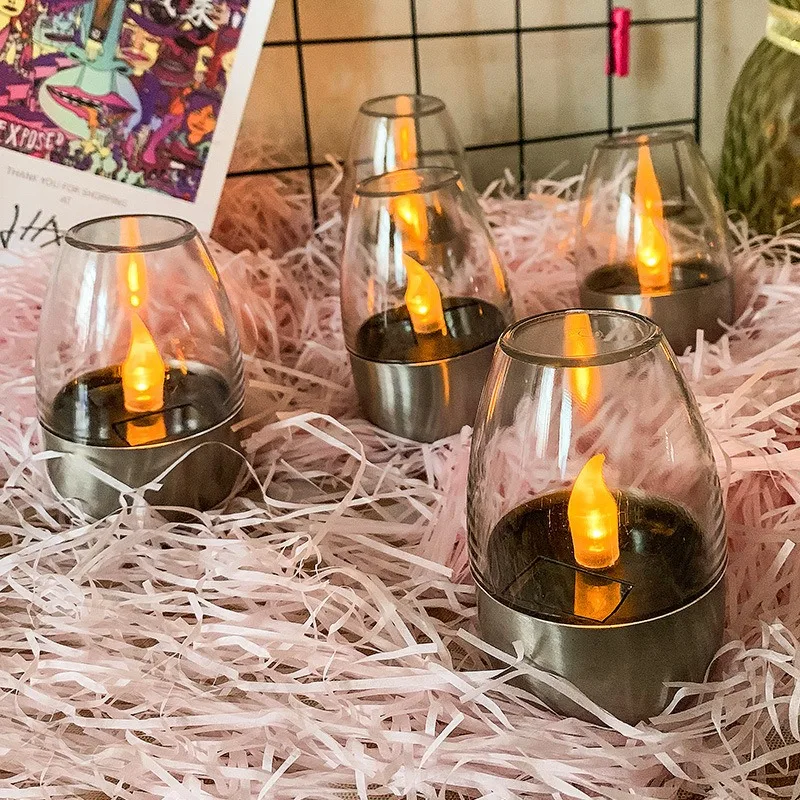 Solar Powered Flameless Candle - Outdoor Power For Wedding のレビューと価格