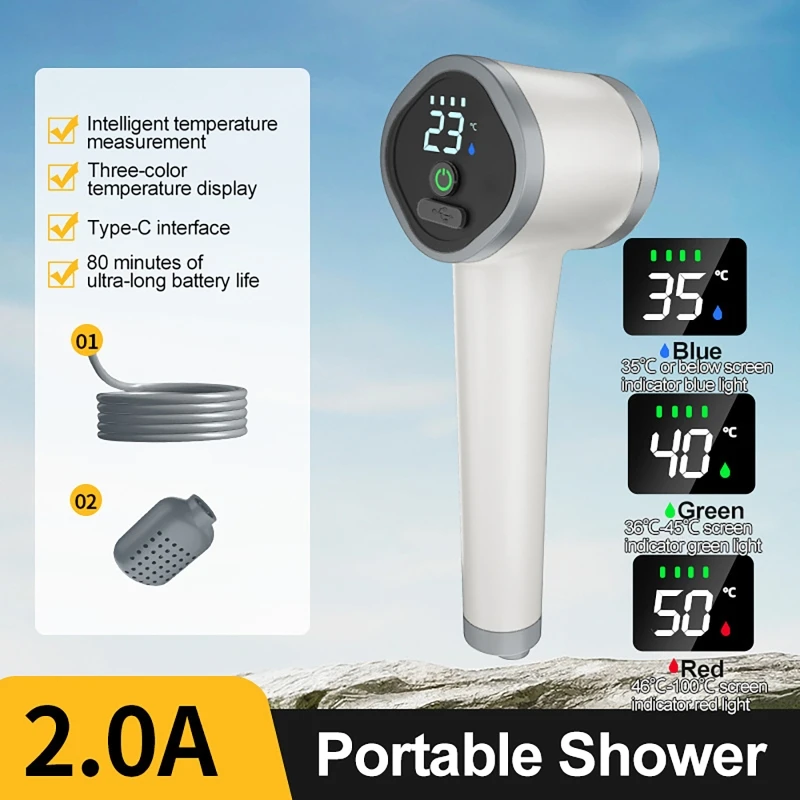 Outdoor Garden Wireless Shower - Outdoor Power House のレビューと価格