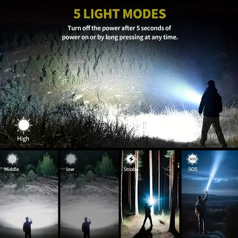 Ultra Powerful Flashlight Conc - Outdoor Power For Camping のレビューと価格