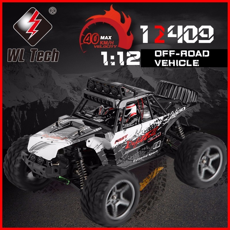 WLtoys 12409 Racing Car 1/12 4 - Outdoor Power Meter Bike のレビューと価格
