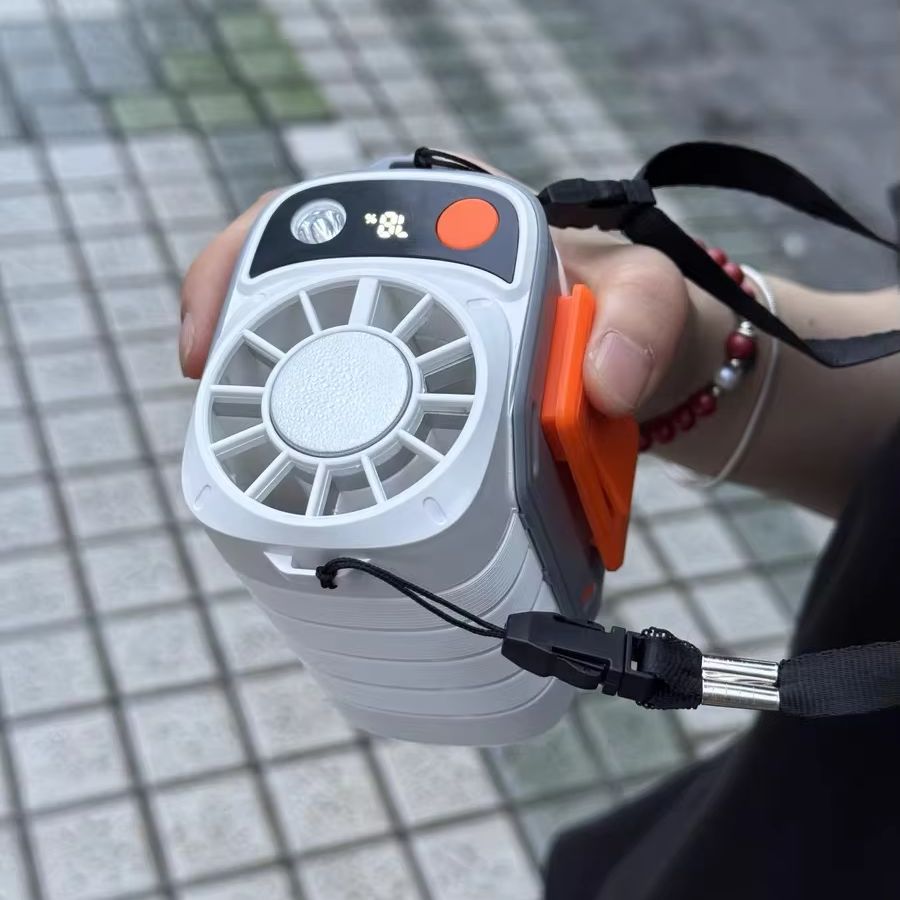 New Portable Waist Fan with US - Outdoor Usb Power Bank のレビューと価格
