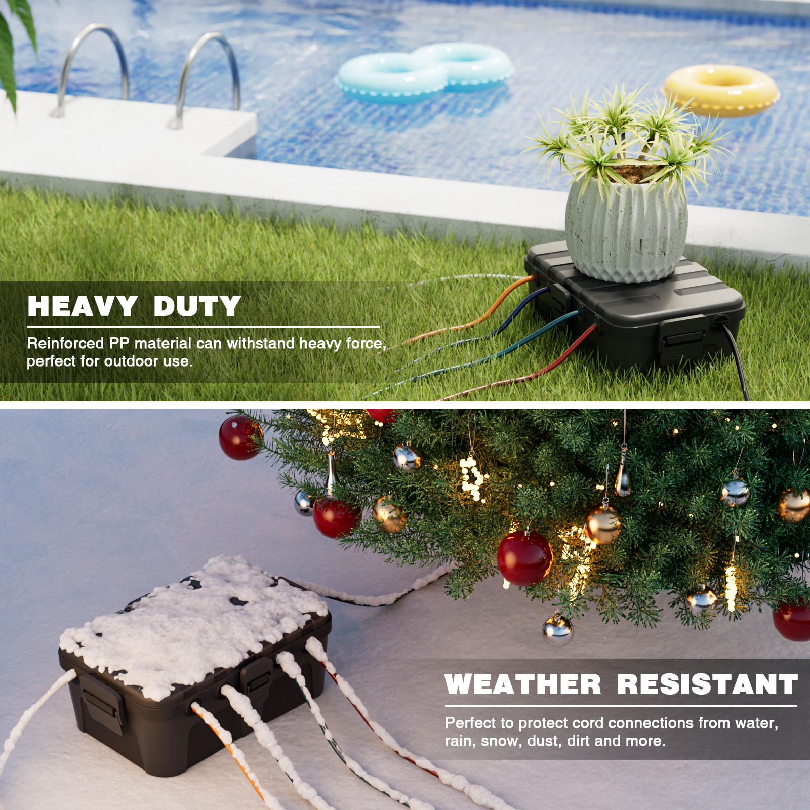 Restmo Large Outdoor Electrica - Outdoor Power Strip のレビューと価格
