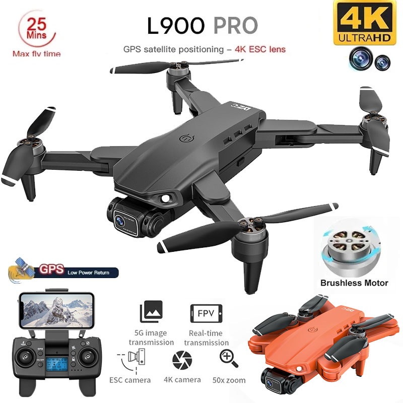 L900 Pro GPS Drone 4K Professi - Outdoor Power Box のレビューと価格