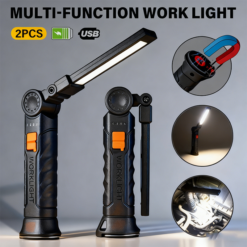 Portable COB LED Flashlight US - Outdoor Usb Power Bank のレビューと価格