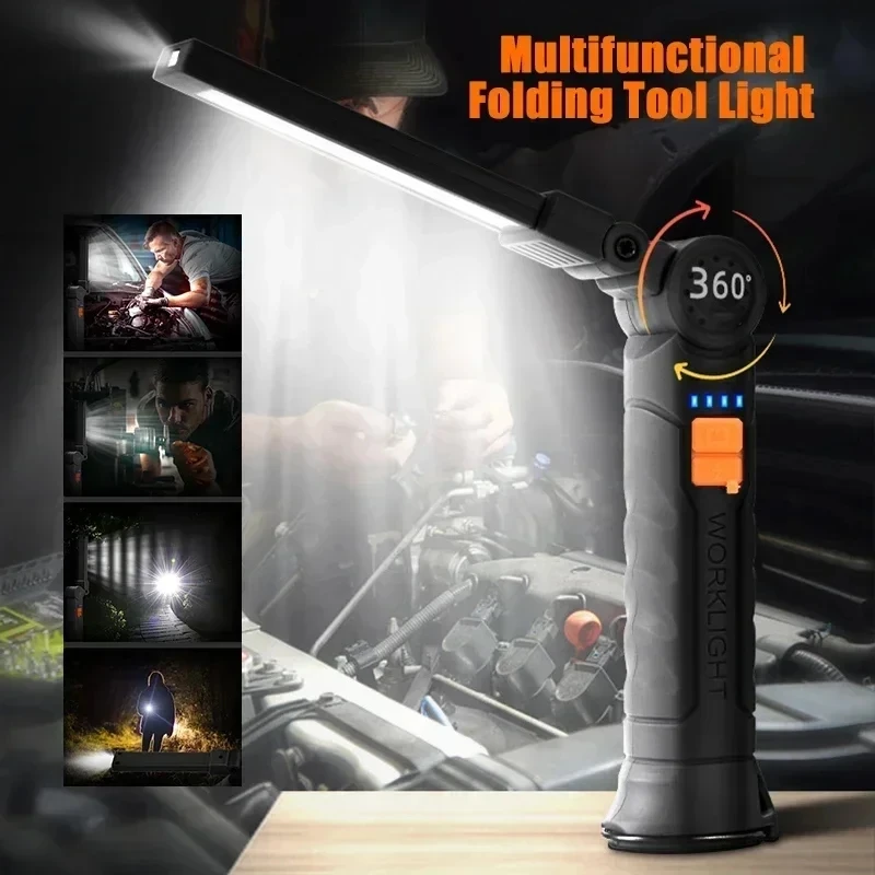 Portable COB LED Flashlight US - Outdoor Usb Power Bank のレビューと価格