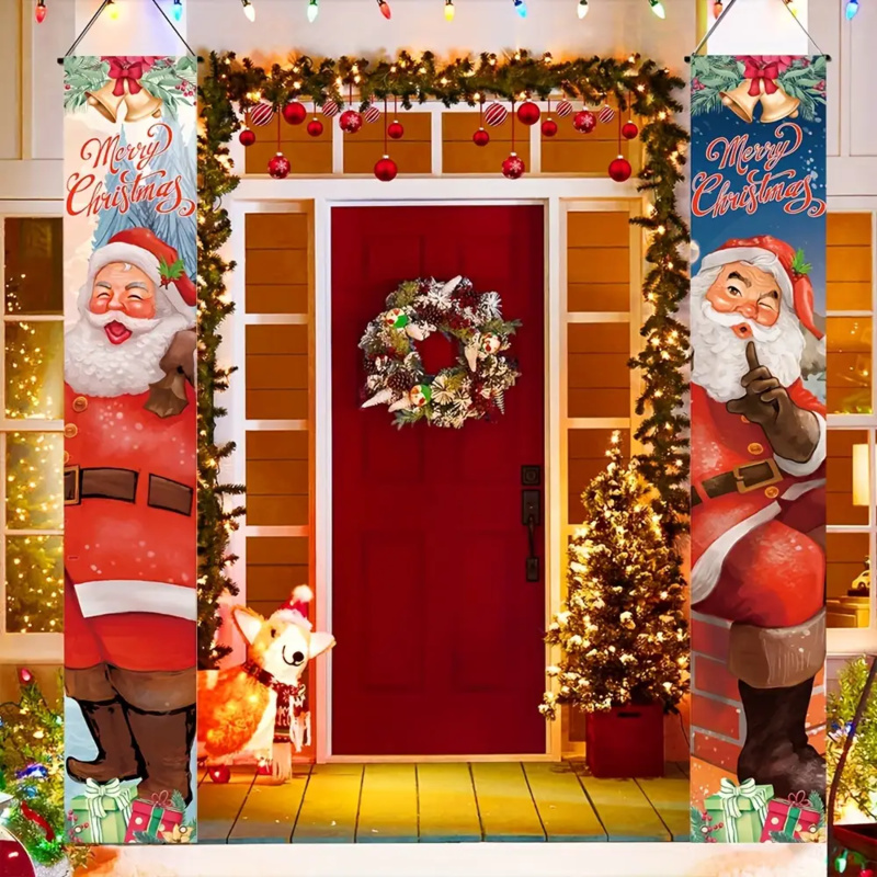 1 pair of 2Dflat, Santa Claus  - Outdoor Power House のレビューと価格