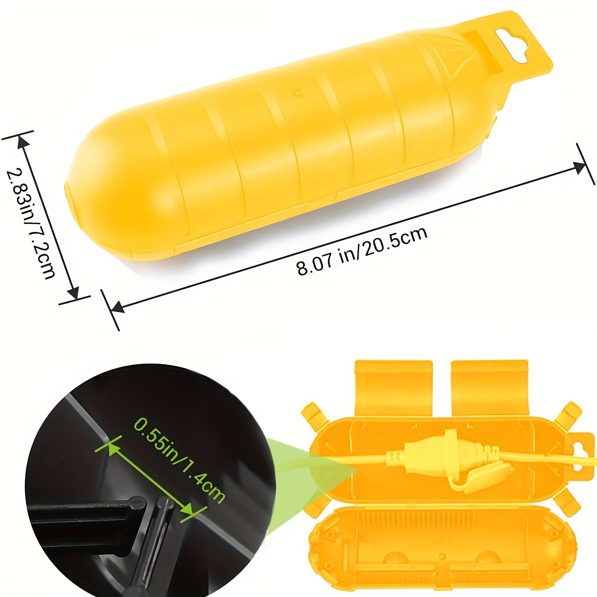 Extension yellow Cord Safety C - Outdoor Power Extension Cord のレビューと価格