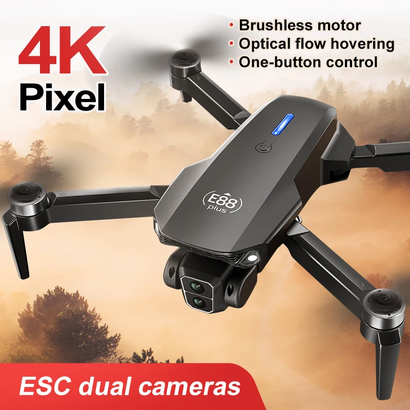 New E88 Plus Quadcopter Drone: - Outdoor Power Box のレビューと価格