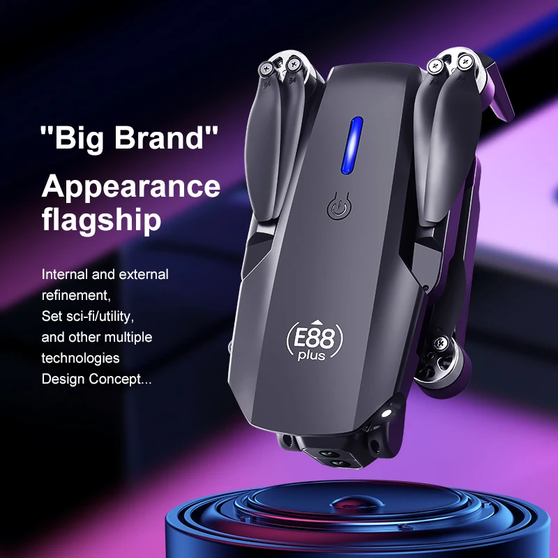 New E88 Plus Quadcopter Drone: - Outdoor Power Box のレビューと価格