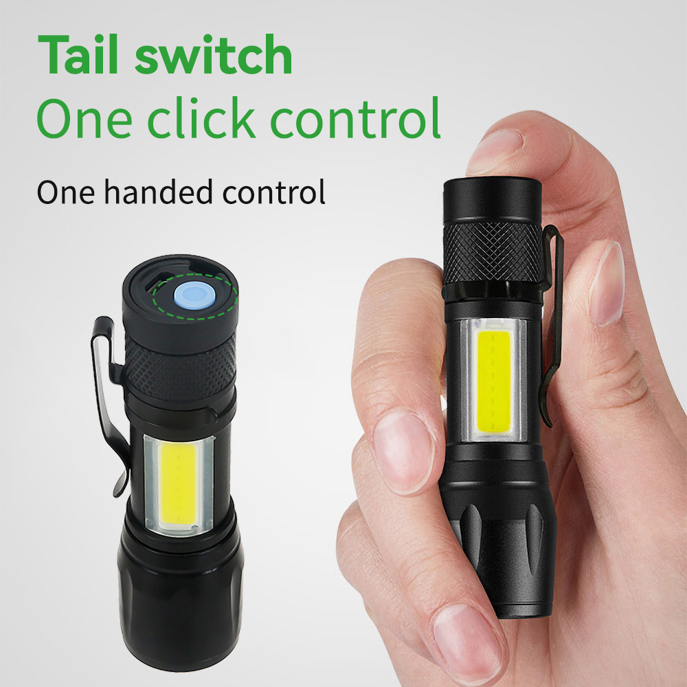 Mini LED Flashlight COB+XPE Po - Outdoor Usb Power Supply のレビューと価格