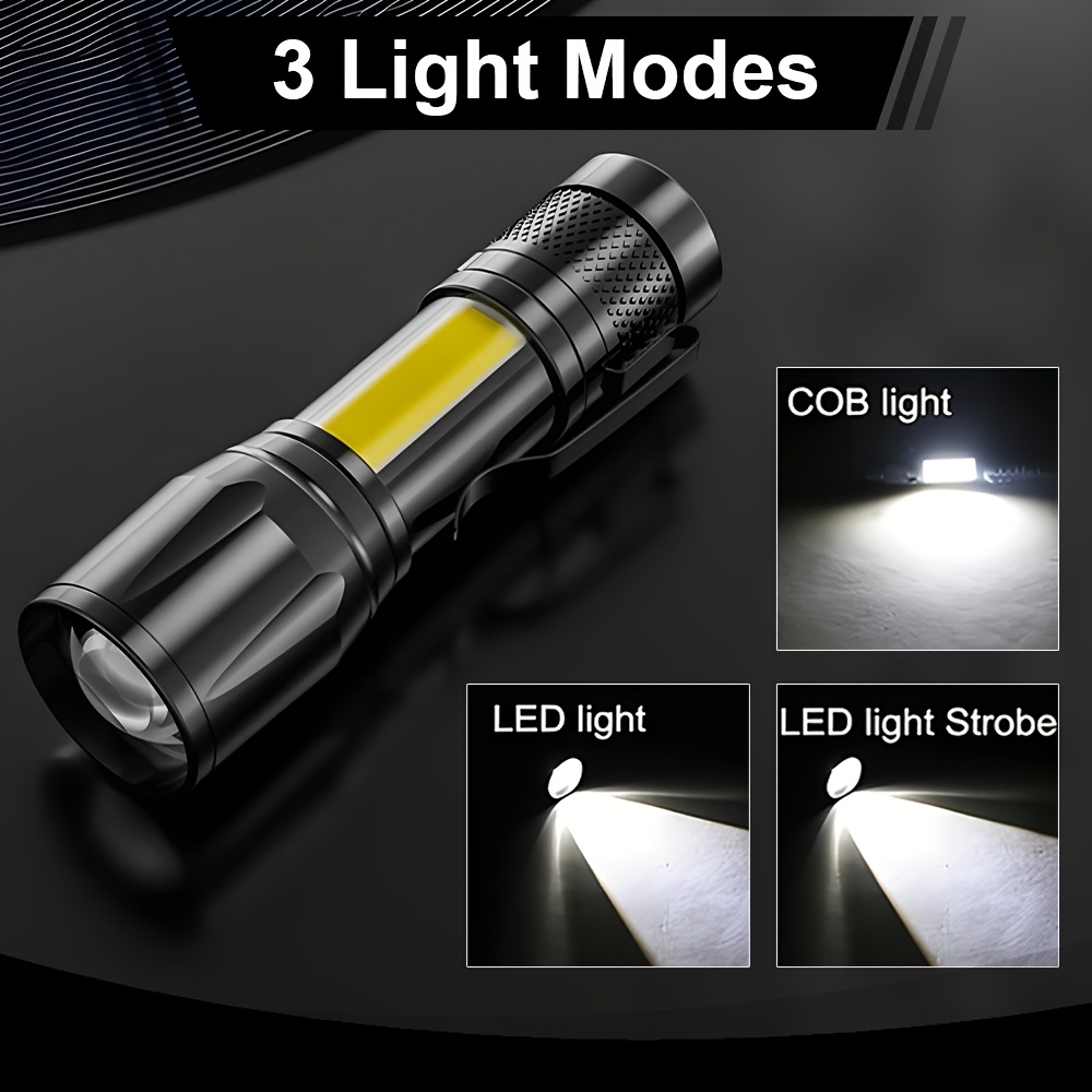 Mini LED Flashlight COB+XPE Po - Outdoor Usb Power Supply のレビューと価格
