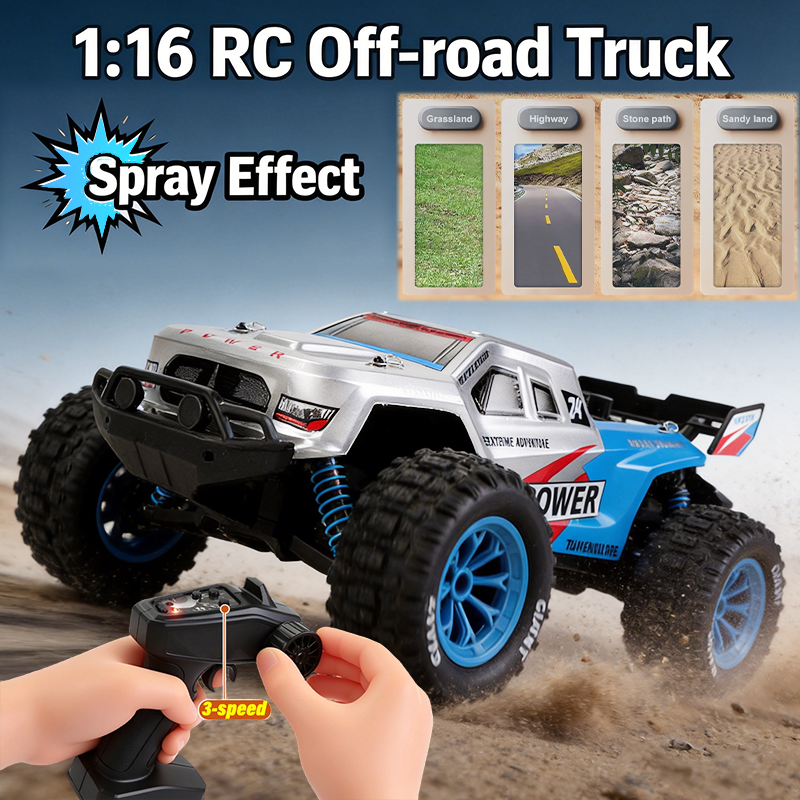 1:16 Spray RC Cars Buggy Truck - Outdoor Power Meter Bike のレビューと価格