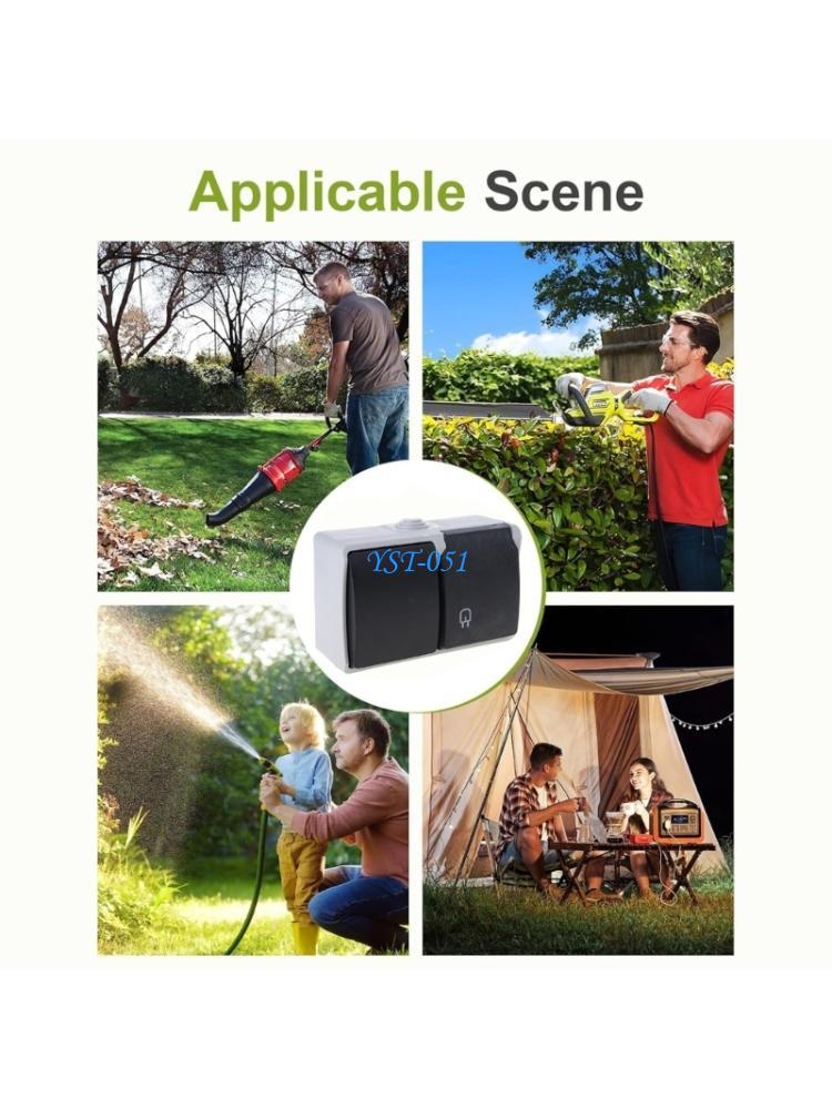 E15A Waterproof Outlet with Co - Outdoor Power Outlet Install のレビューと価格