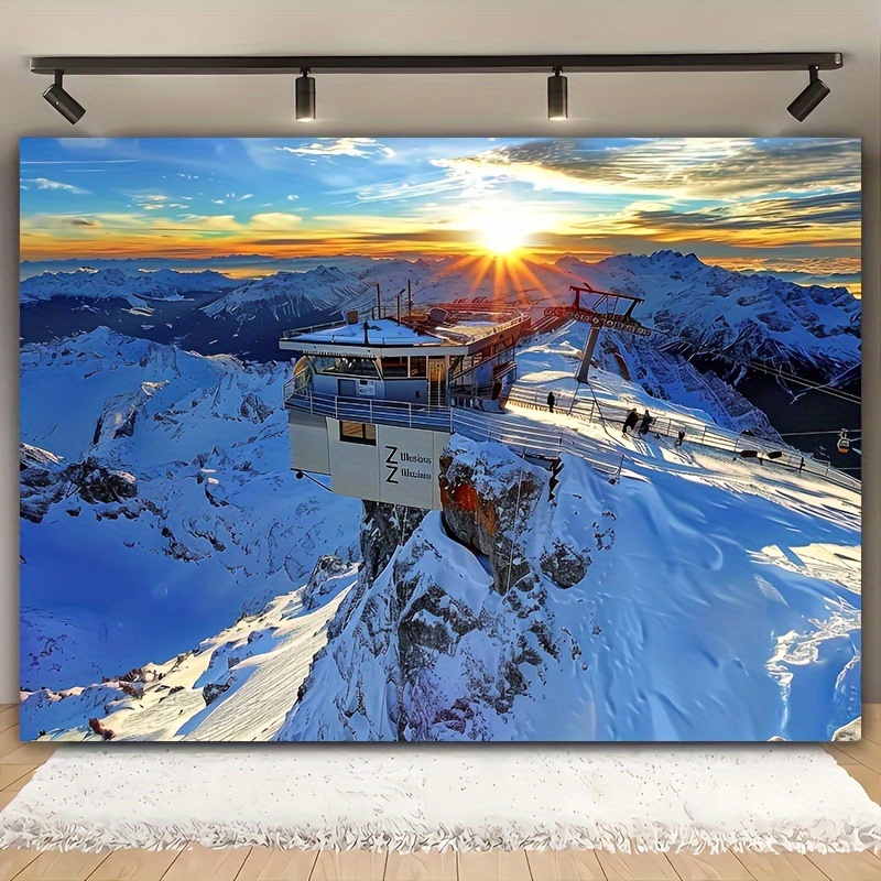 A winter skiing landscape back - Outdoor Power For Wedding のレビューと価格