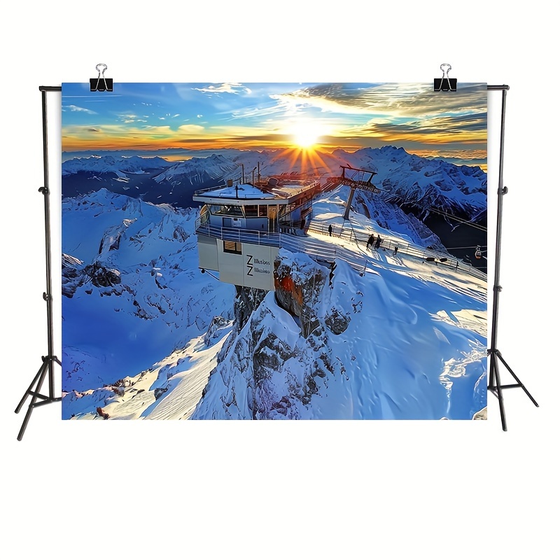 A winter skiing landscape back - Outdoor Power For Wedding のレビューと価格
