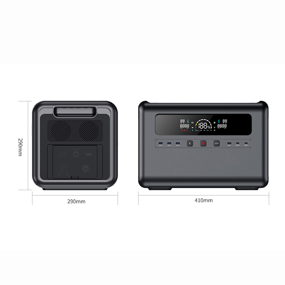 2400W Solar Power Generator, L - Outdoor Power For Camping のレビューと価格