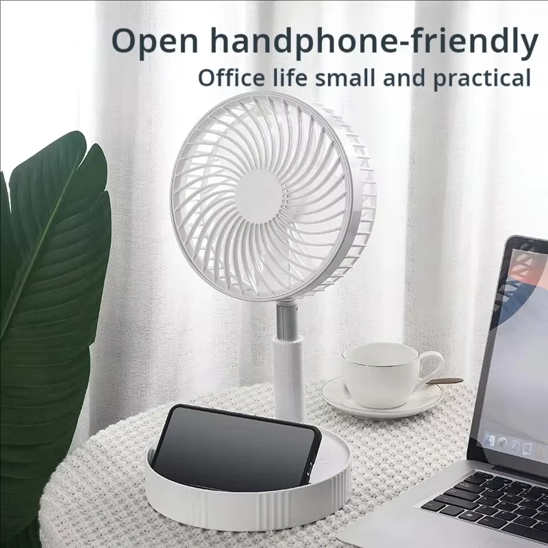 Retractable Fan Portable Mini  - Outdoor Usb Power Supply のレビューと価格