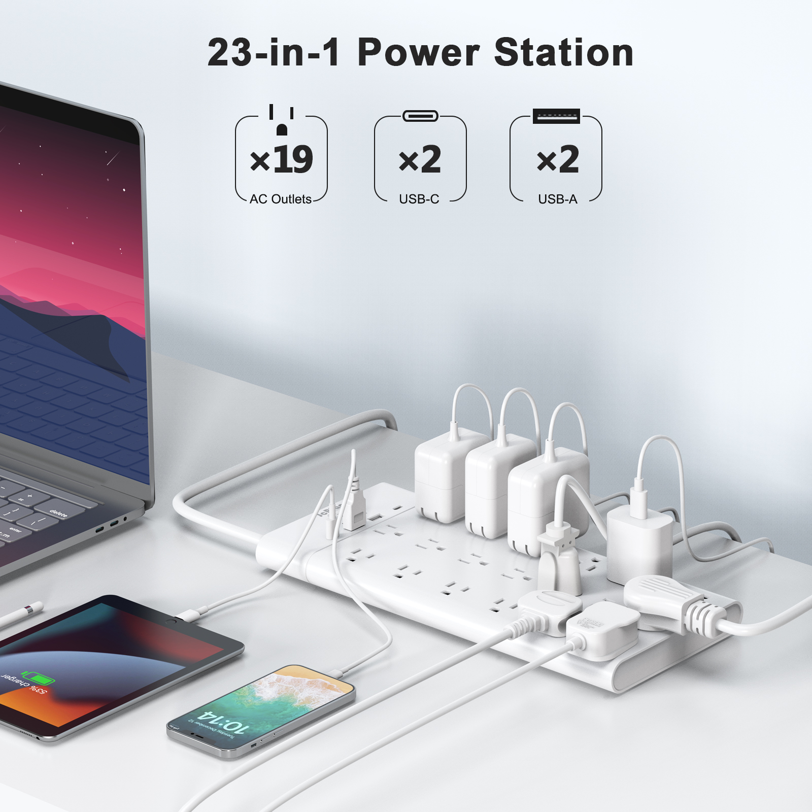 (1875W/15A,2100J)Power Strip 2 - Outdoor Power Strip のレビューと価格