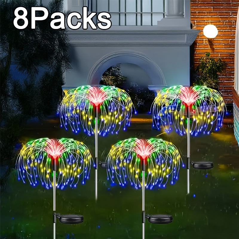 8-Mode Solar Firework Lights w - Outdoor Power For Wedding のレビューと価格