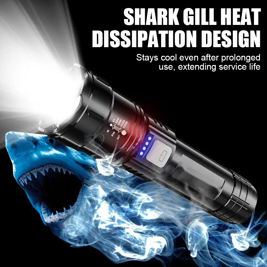 High Power P50 LED Flashlight  - Outdoor Power For Camping のレビューと価格
