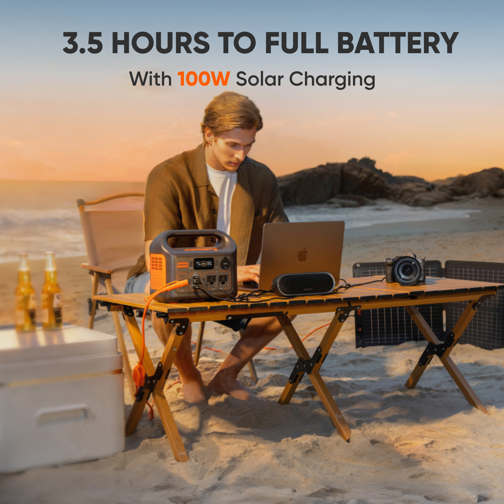Jackery Portable Power Station - Outdoor Power Extension Cord のレビューと価格