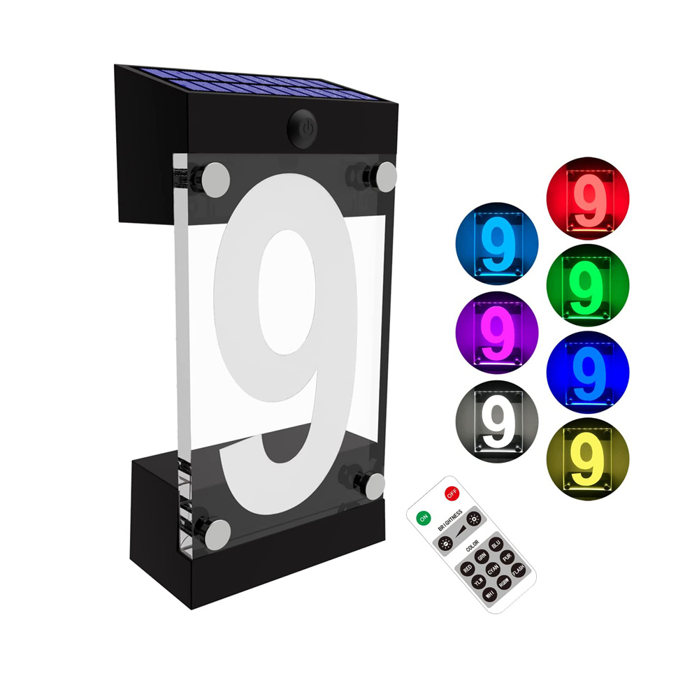 Solar Powered RGB Color House  - Outdoor Power House のレビューと価格