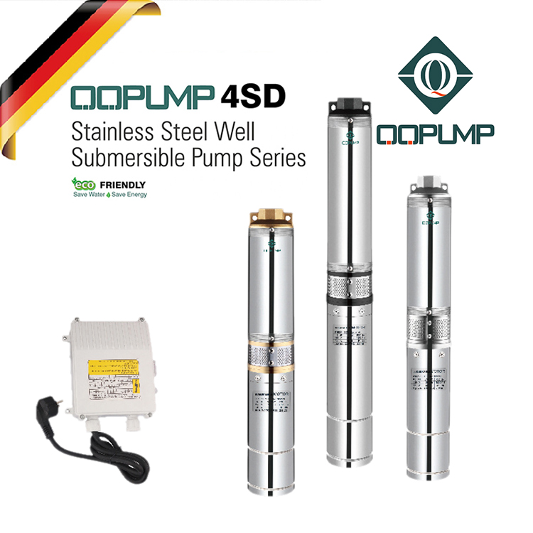 QQPUMP 4Sd Size 1Hp 4 Inch Bor - Water Pump Submersible のレビューと価格