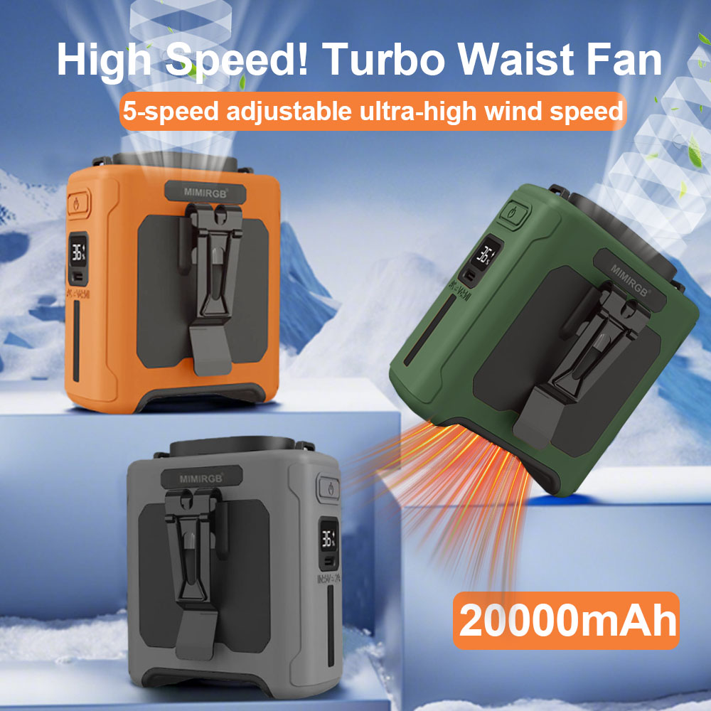 Waist Clip Fan Portable Hangin - Outdoor Powersports のレビューと価格